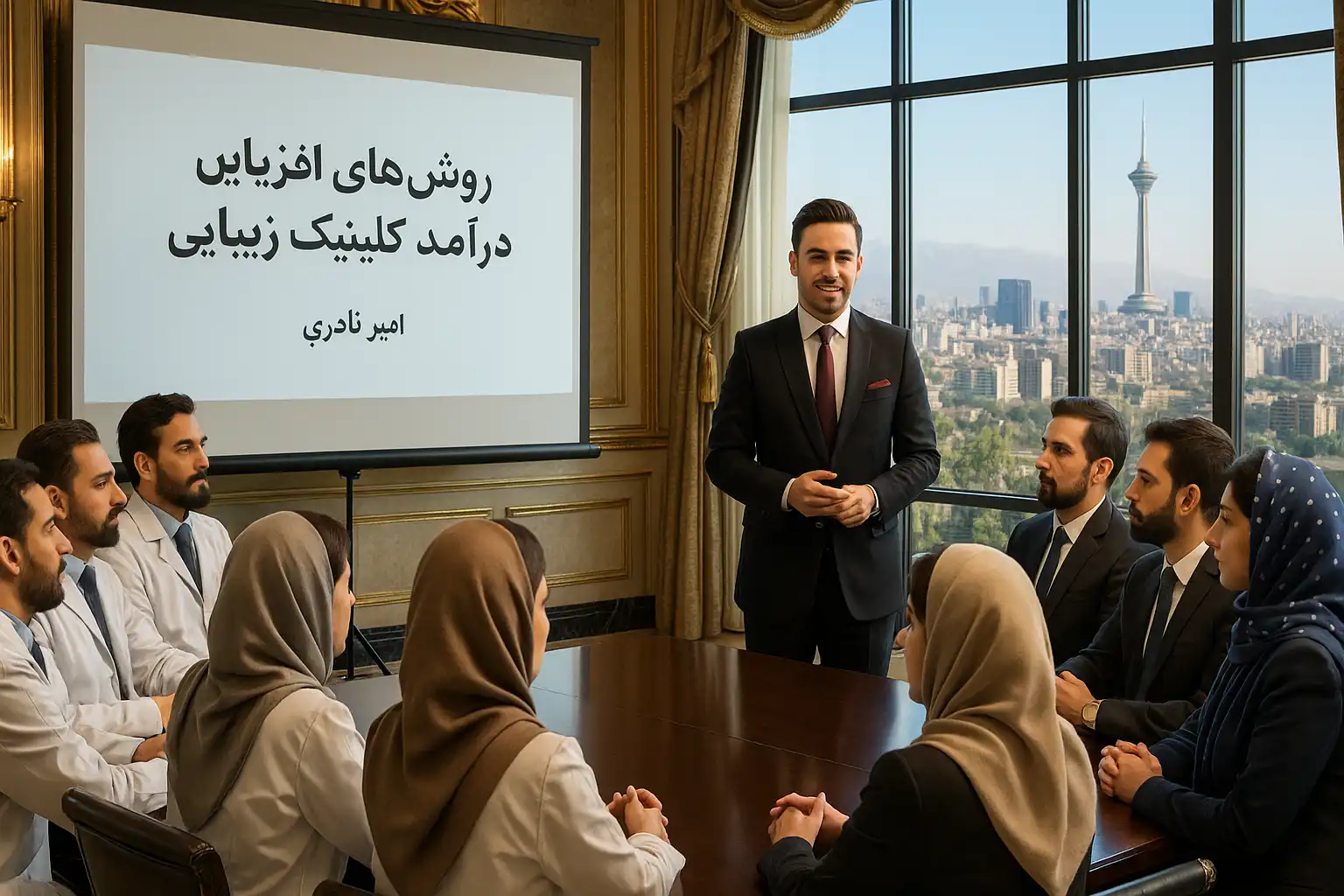 بیزینس کوچ کلینیک زیبایی