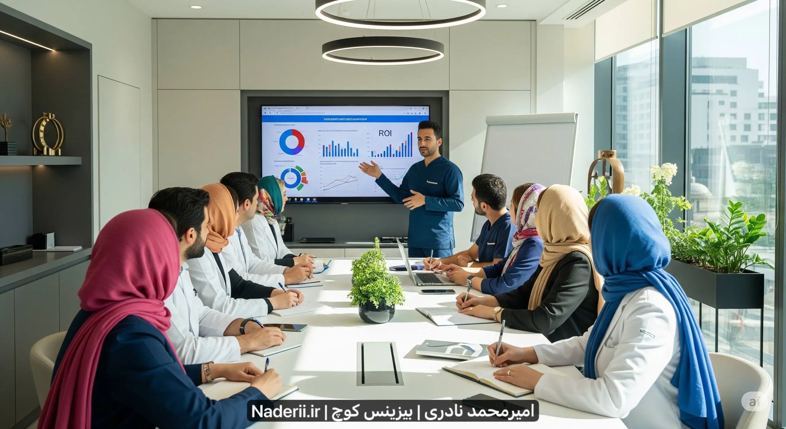 محاسبه بازگشت سرمایه کلینیک زیبایی